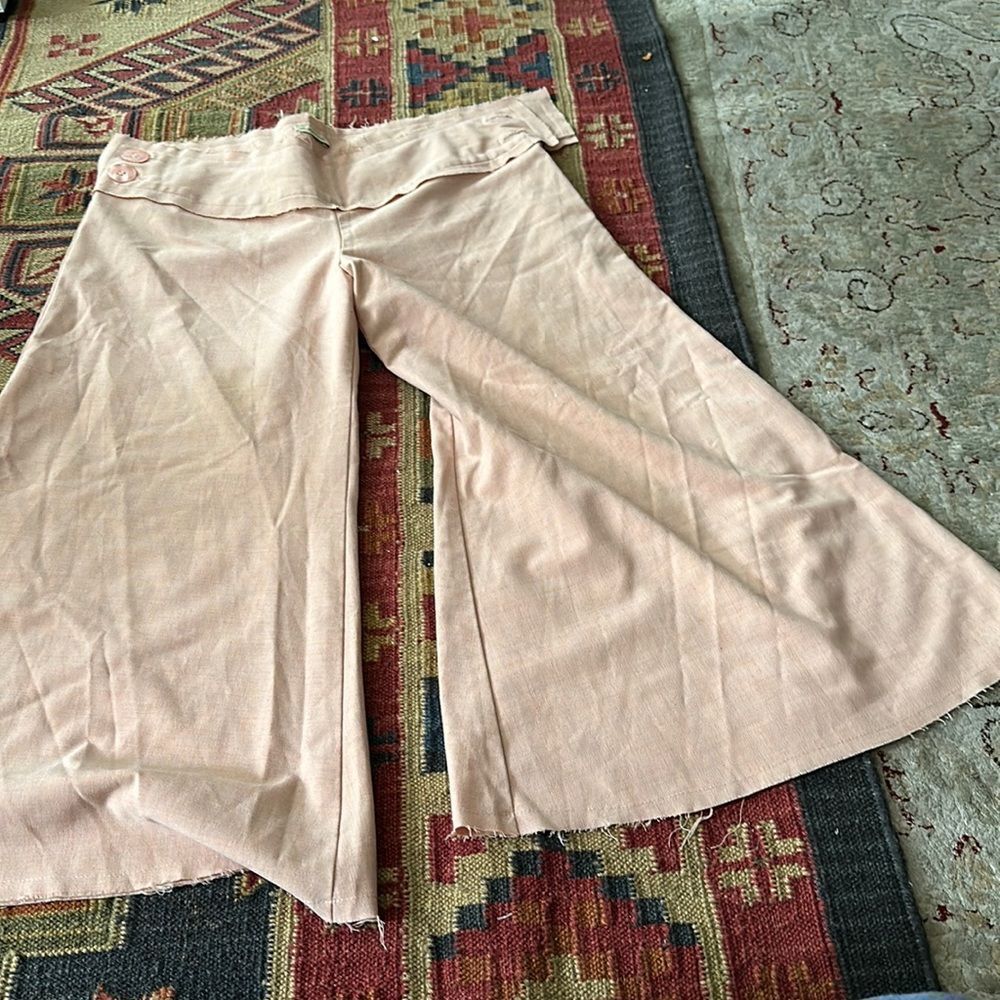 Honey Punch wide leg pants - button/zipper side